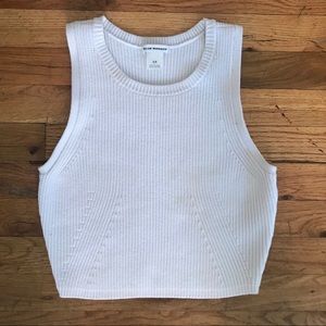 Club Monaco Knit Crop Top